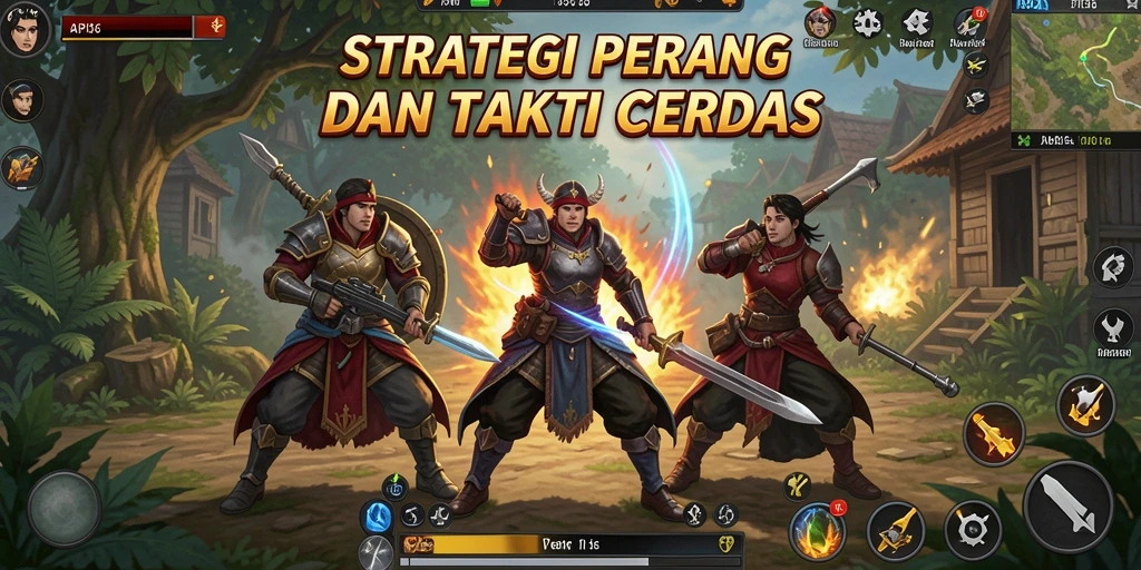 Tangkapan layar menunjukkan gameplay menegangkan dan strategi cerdas.