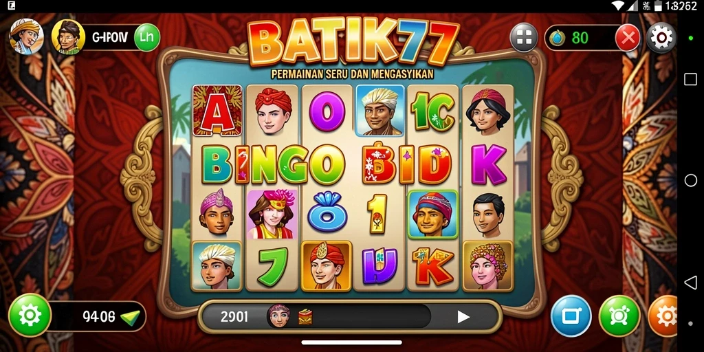 Screenshot gameplay <strong>BATIK77</strong> yang menunjukkan keseruan permainan Bingo.