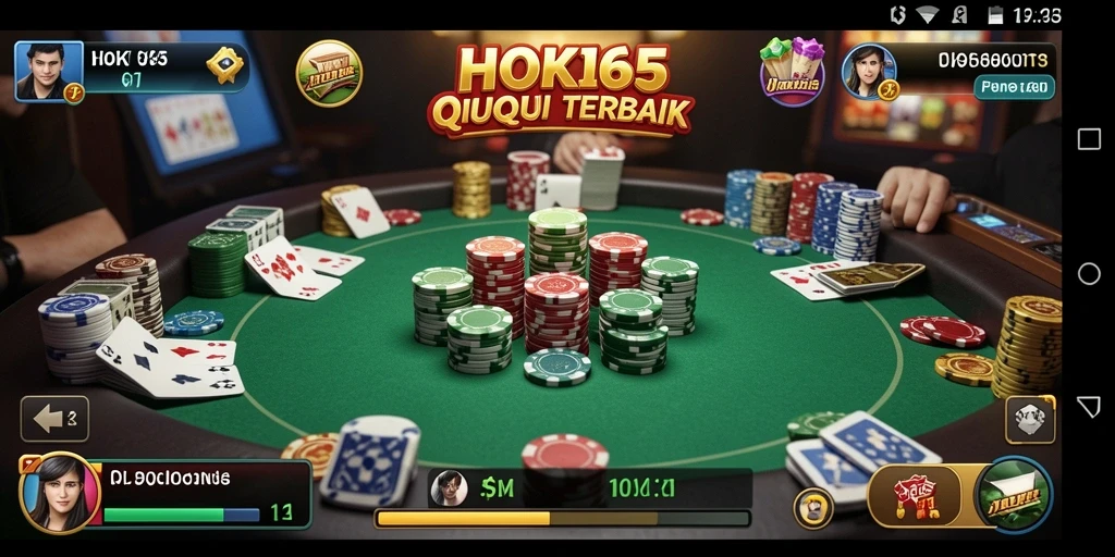 Screenshot HOKI65 menampilkan gameplay seru QiuQiu.