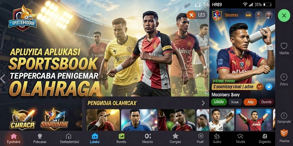 Tampilan screenshot dari gameplay taruhan olahraga di HR89.