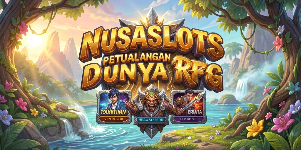Screenshot gameplay NUSASLOTS menampilkan pertarungan seru dalam dunia RPG.