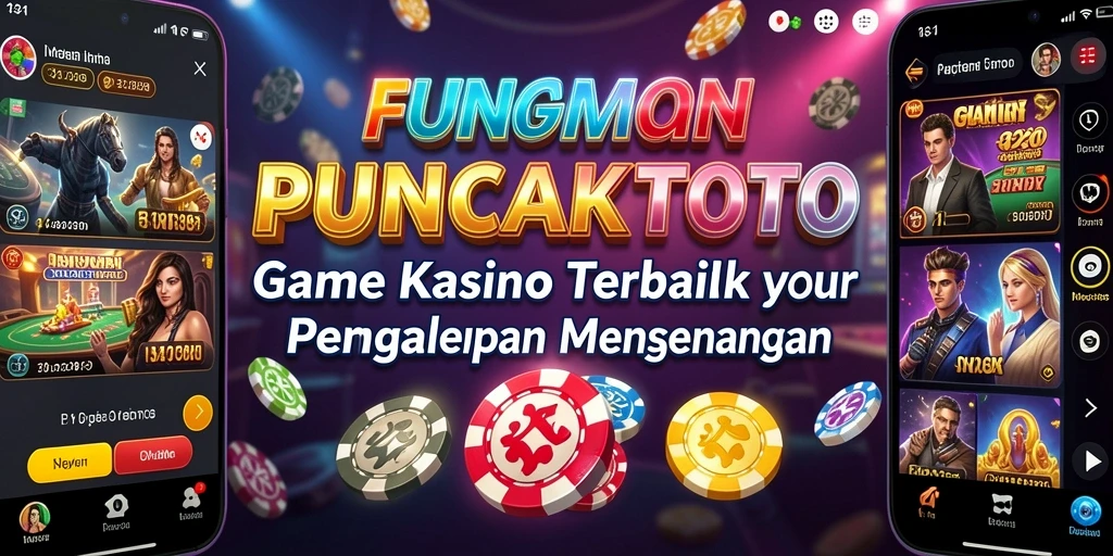Tampilan gameplay Kasino menarik di PUNCAKTOTO dengan berbagai pilihan permainan.