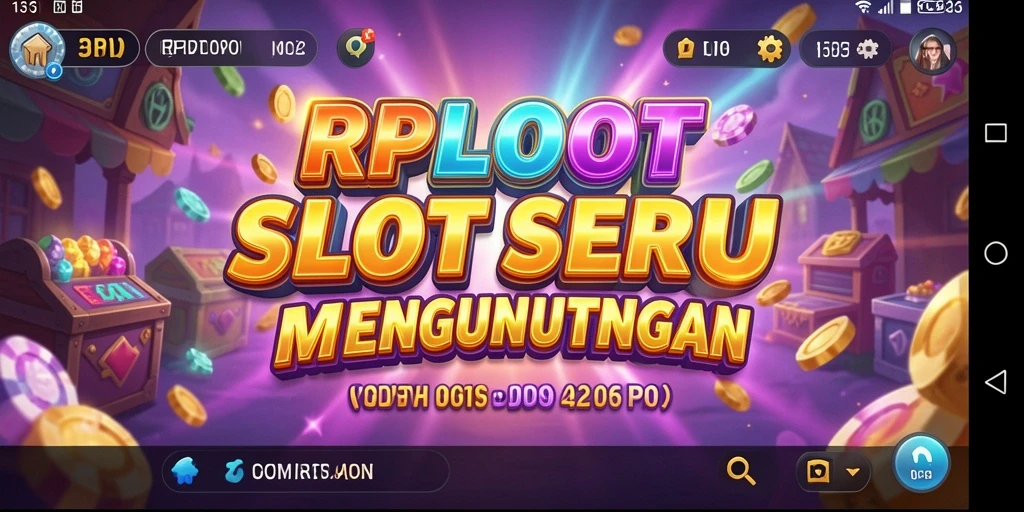 Tampilan menarik dari gameplay Slot RPLOOT dengan fitur bonus.