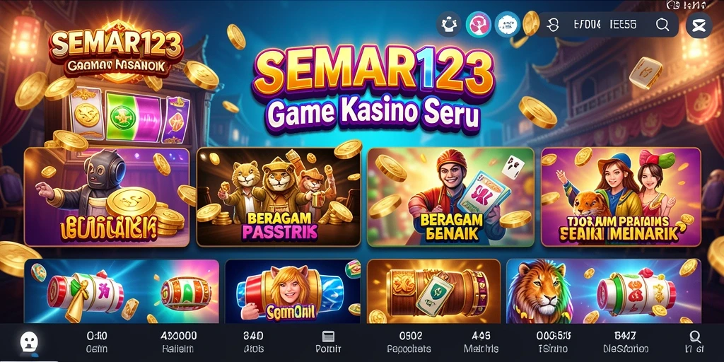 Tampilan gameplay Kasino yang mengasyikkan di SEMAR123.